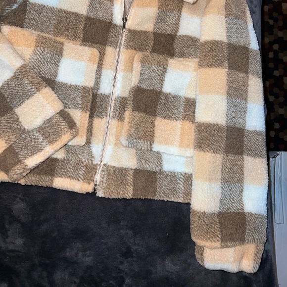 Princess Polly Doria Jacket in Beige Size 0 - Picture 10 of 16